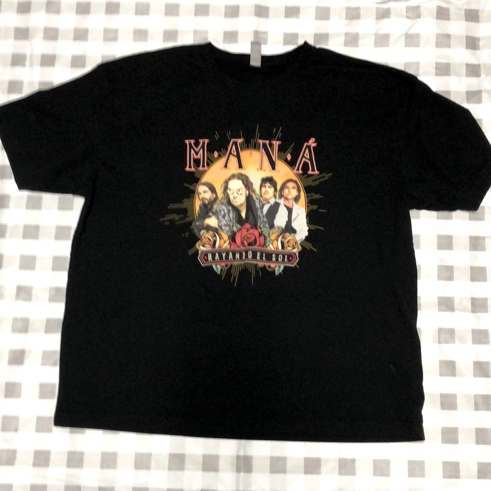MANÁ “RAYANDO EL SOL TOUR” 1988 UNISEX T-SHIRT SIZE 2X